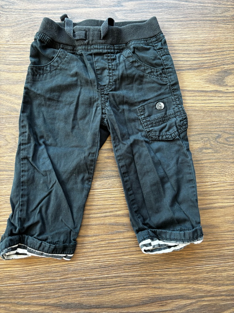 Gymboree Black Cargo Jogger Pants For Kids